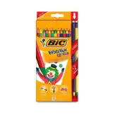 Colores Hexagonales Bic Evolution Circus 12 Und 