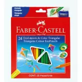 Colores Faber Castell Ecólogicos Triangular 24 Und 