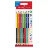 Colores Faber Castell Bicolor 8 Und 