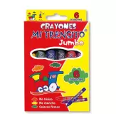 Crayón Mi Trensito Jumbo 6 Und 